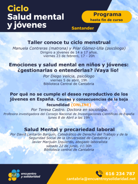 Ciclo "Salud Mental y Jóvenes"