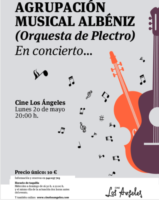 Concierto de la Agrupación Musical Albéniz (Orquesta de Plectro)