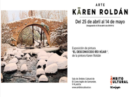 Exposición de pintura "El desconocido río Hijar" de Karen Roldán