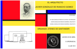 Homenaje al arquitecto Javier González de Riancho