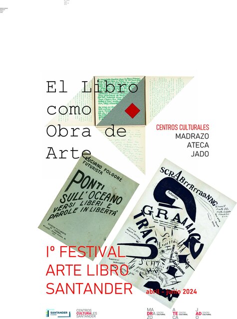 Exposición itinerante del Festival Arte Libro Santander