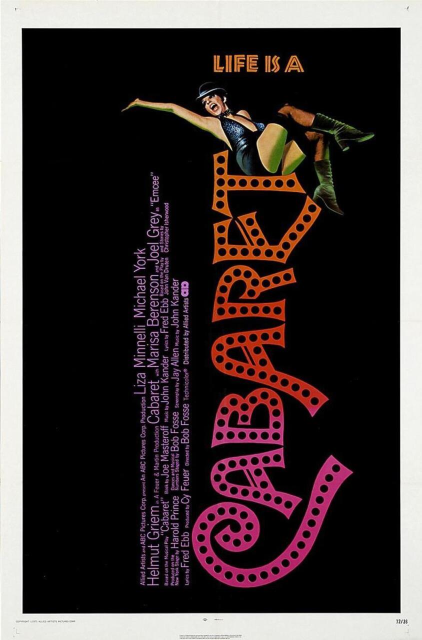 Filmoteca Universitaria: "Cabaret", de Bob Fosse (V.O.S.E.)