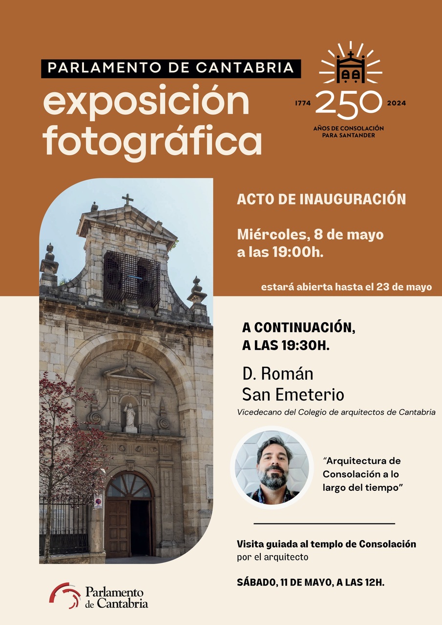 250 Años de Consolación para Santander: exposición fotográfica y conferencia