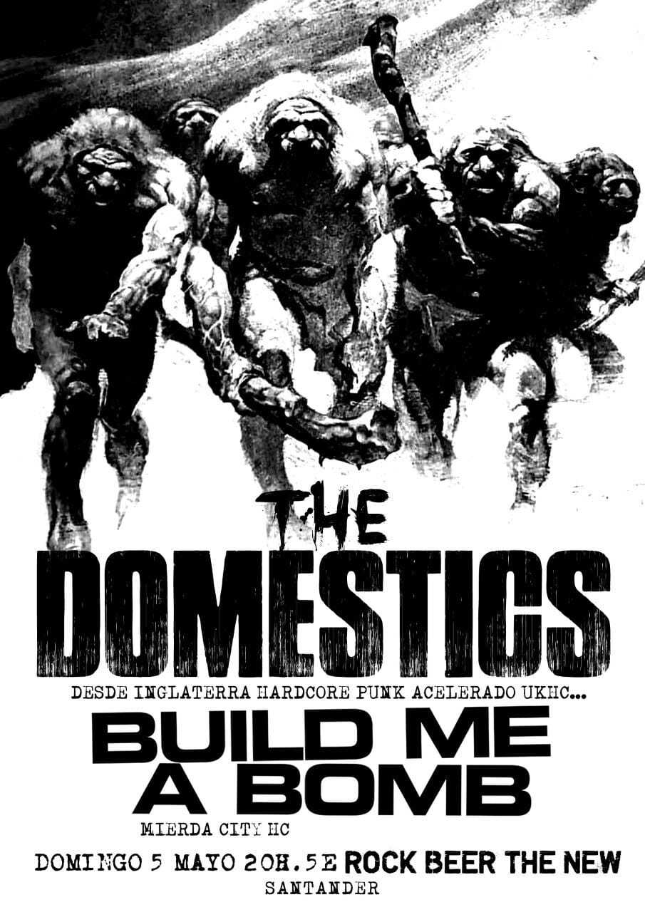 The Domestics y Build Me a Bomb en concierto