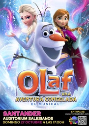 "Olaf, una aventura congelada", el musical
