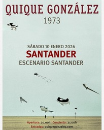 Quique González. Gira “1973”