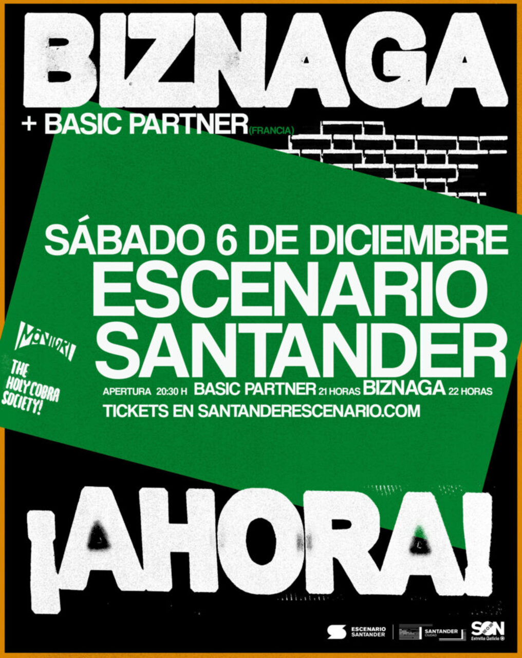 Biznaga presenta en directo "¡Ahora!"