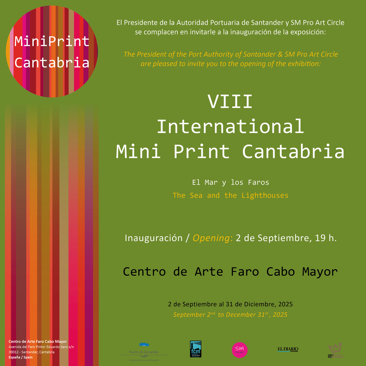 VIII Mini Print Internacional Cantabria "El Mar y los Faros"