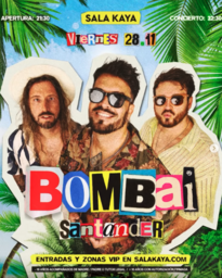 Bombai aterriza en Santander