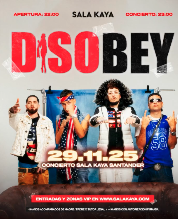 Disobey En Concierto Santander Creativa Disobey En Concierto Santander Creativa