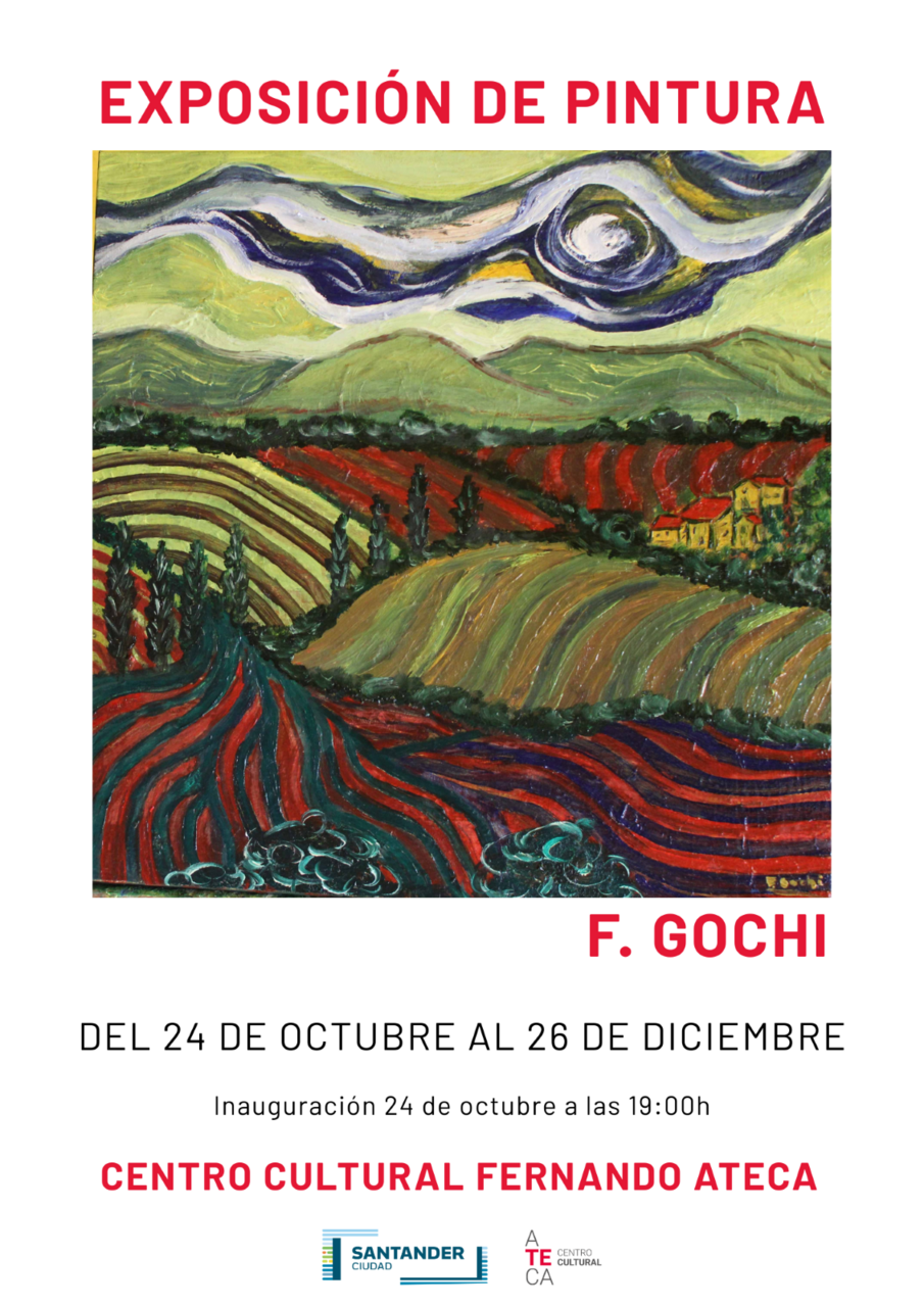 Exposición de pintura del artista F. Gochi