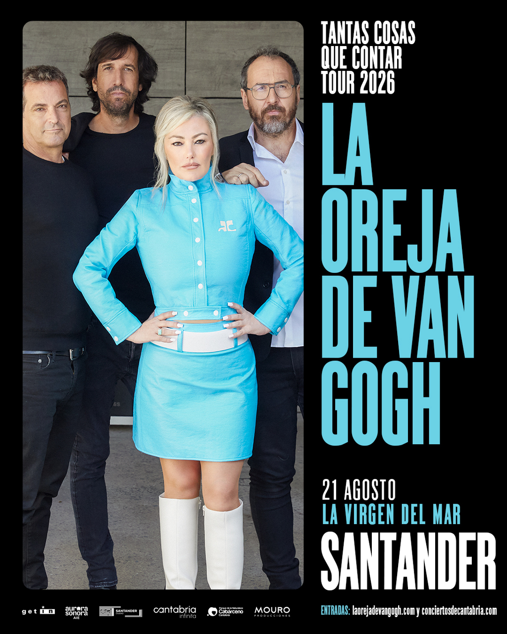 La Oreja de Van Gogh celebra el 30 aniversario con la gira “Tantas cosas que contar”