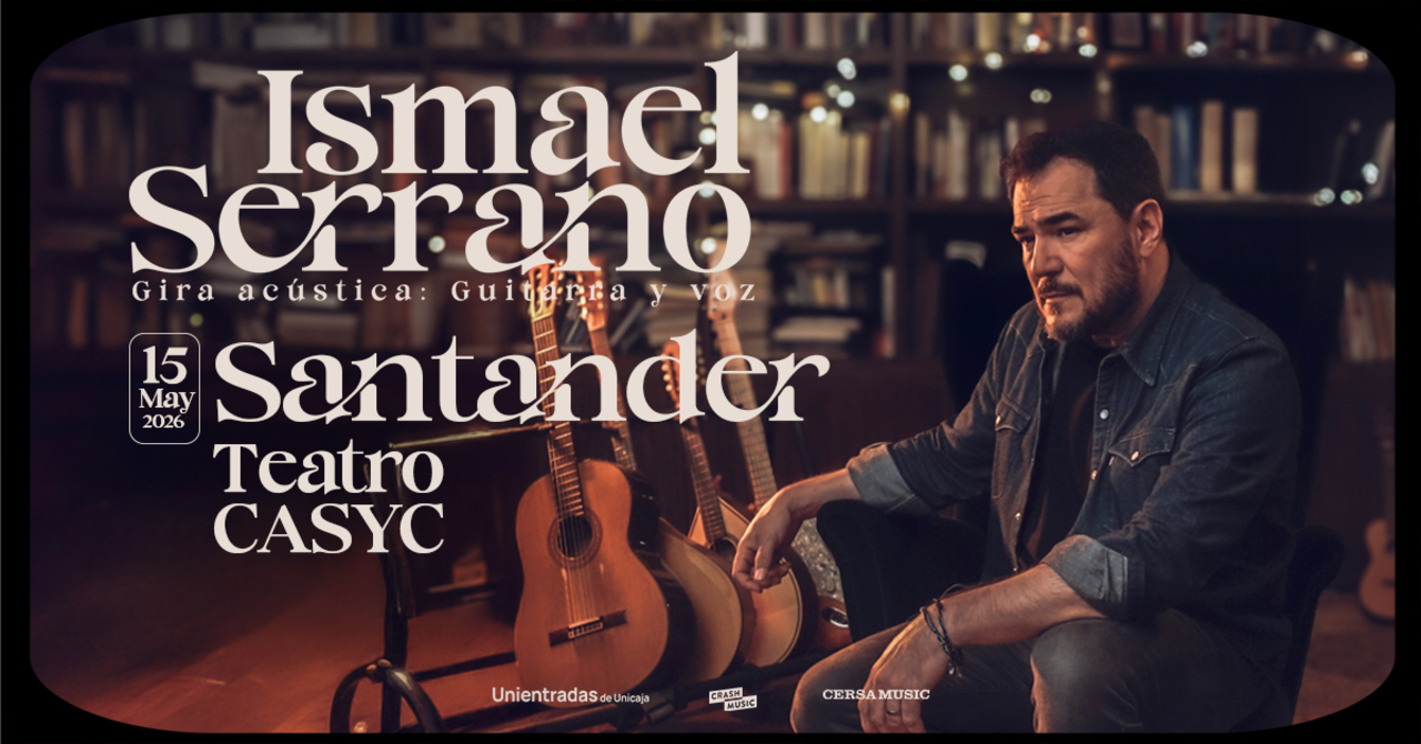 Ismael Serrano. Guitarra y voz
