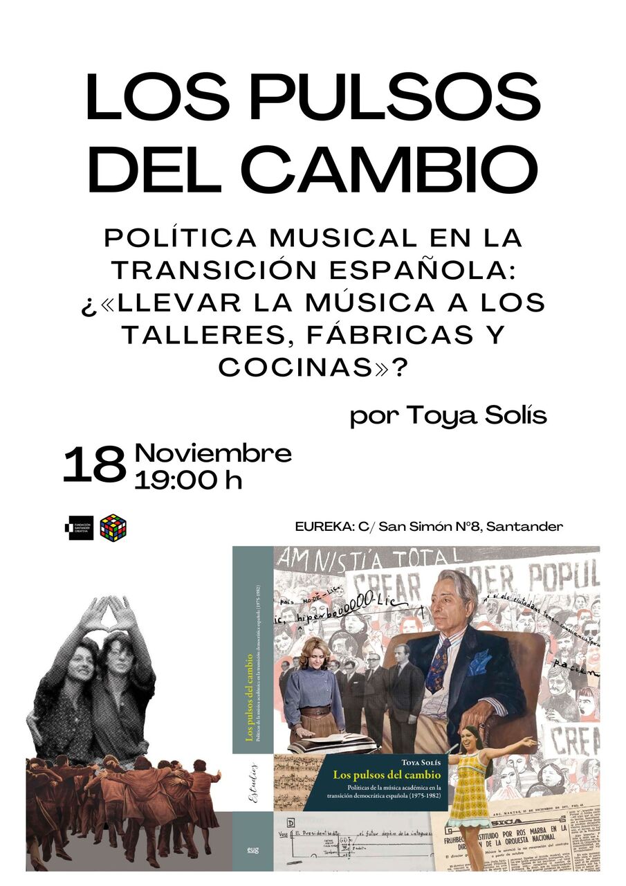Charla Entrehuertas: "Los pulsos del cambio. Política musical en la transición española", por Toya Solís