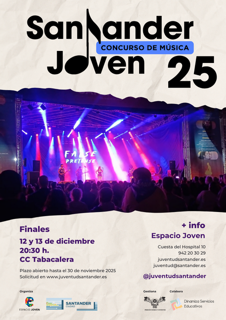 Final del concurso musical Santander Joven