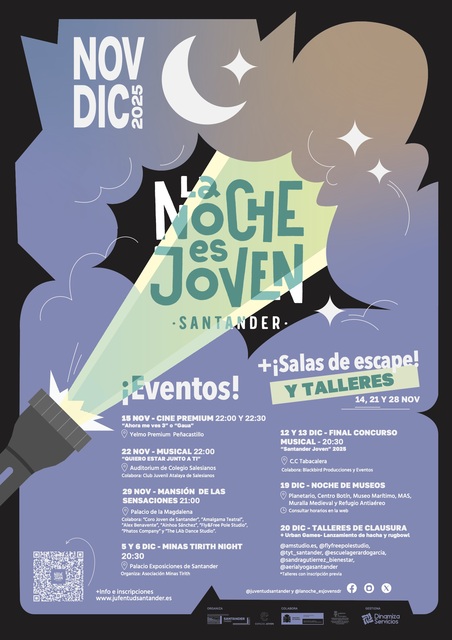 Talleres de clausura de La Noche es Joven