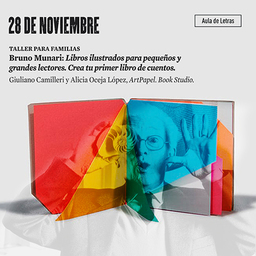 Taller para familias "Bruno Munari: Libros ilustrados para pequeños y grandes lectores. Crea tu primer libro de cuentos"