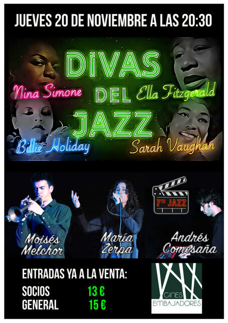 Divas del Jazz, concierto
