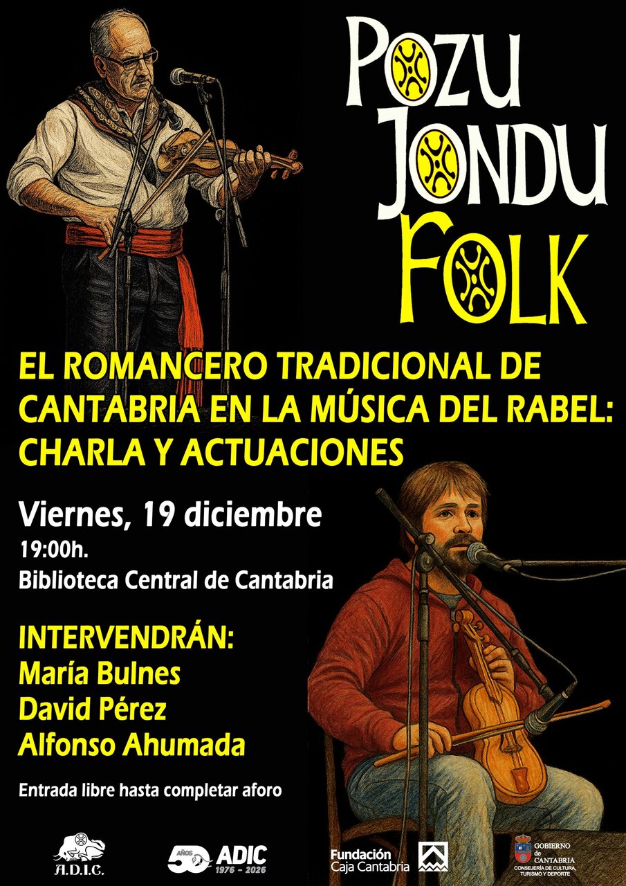 “El Romancero tradicional de Cantabria en la música del rabel", charla