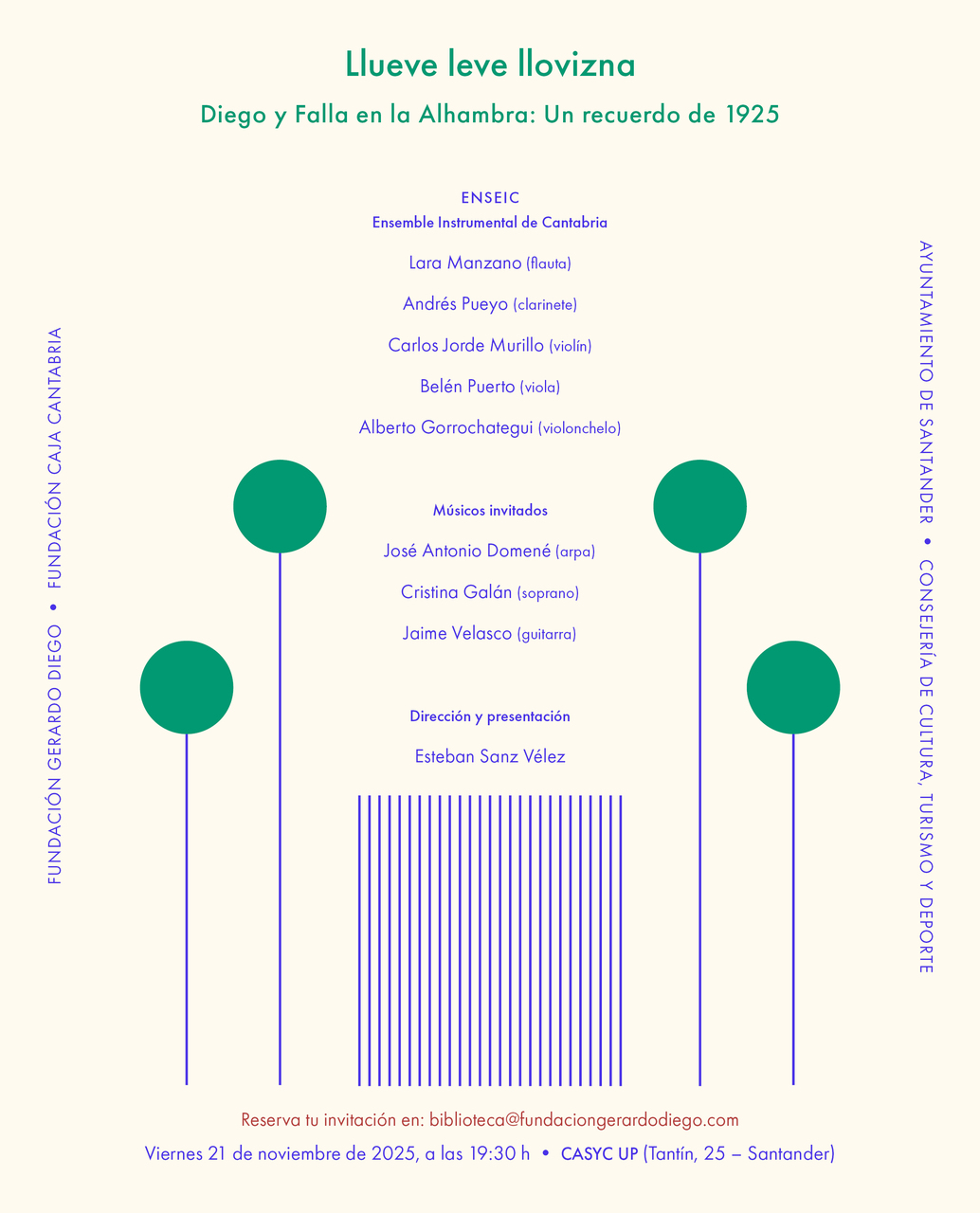 "Diego y Falla en la Alhambra", último concierto de la tercera edición de Imagen Múltiple 