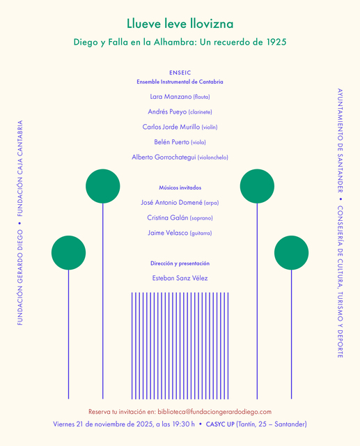 "Diego y Falla en la Alhambra", último concierto de la tercera edición de Imagen Múltiple 