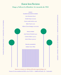 "Diego y Falla en la Alhambra", último concierto de la tercera edición de Imagen Múltiple