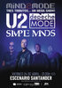 Mind2Mode Show. Tributos a Simple Minds, U2 y Depeche Mode
