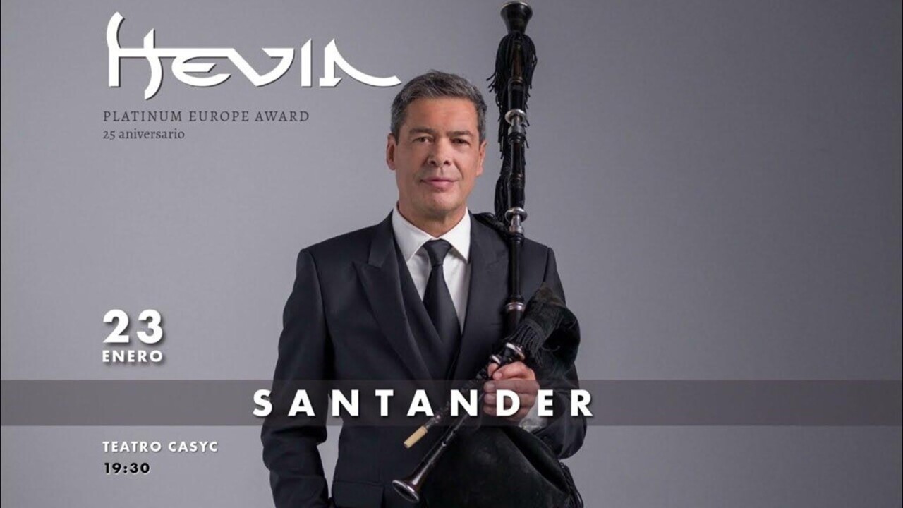 Hevia en concierto. 25 aniversario del Platinum Europe Award