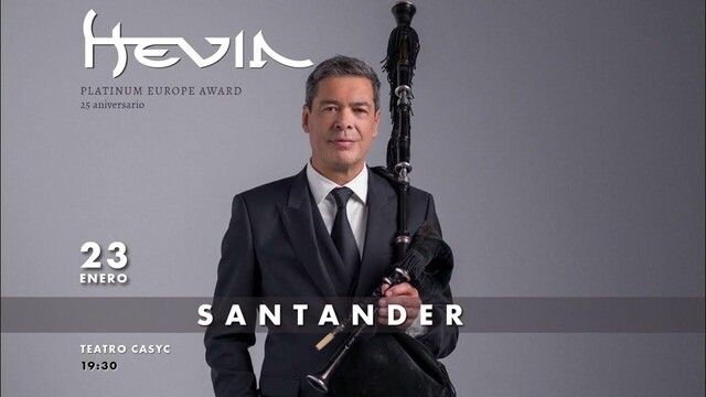 Hevia en concierto. 25 aniversario del Platinum Europe Award