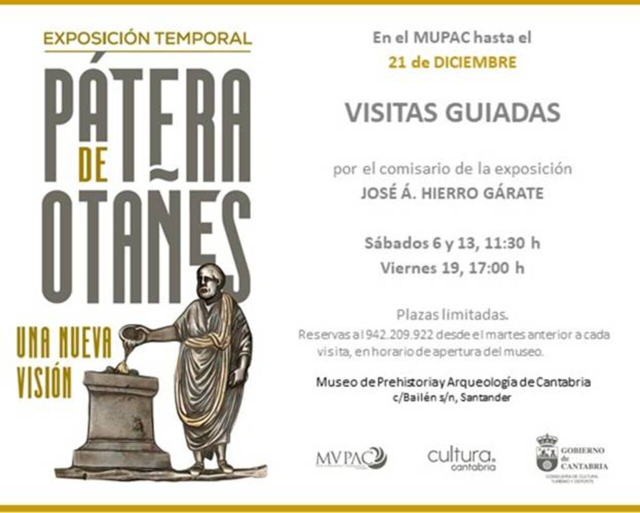 Visitas guiadas a la exposición "La Pátera de Otañes, una nueva visión"