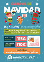 Campus de Navidad en La Escueluca