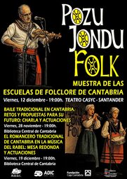 Festival Pozu Jondu Folk. Muestra de Adultos de las Escuelas de Folclore de Cantabria