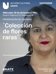 Presentación del poemario "Colección de flores raras"