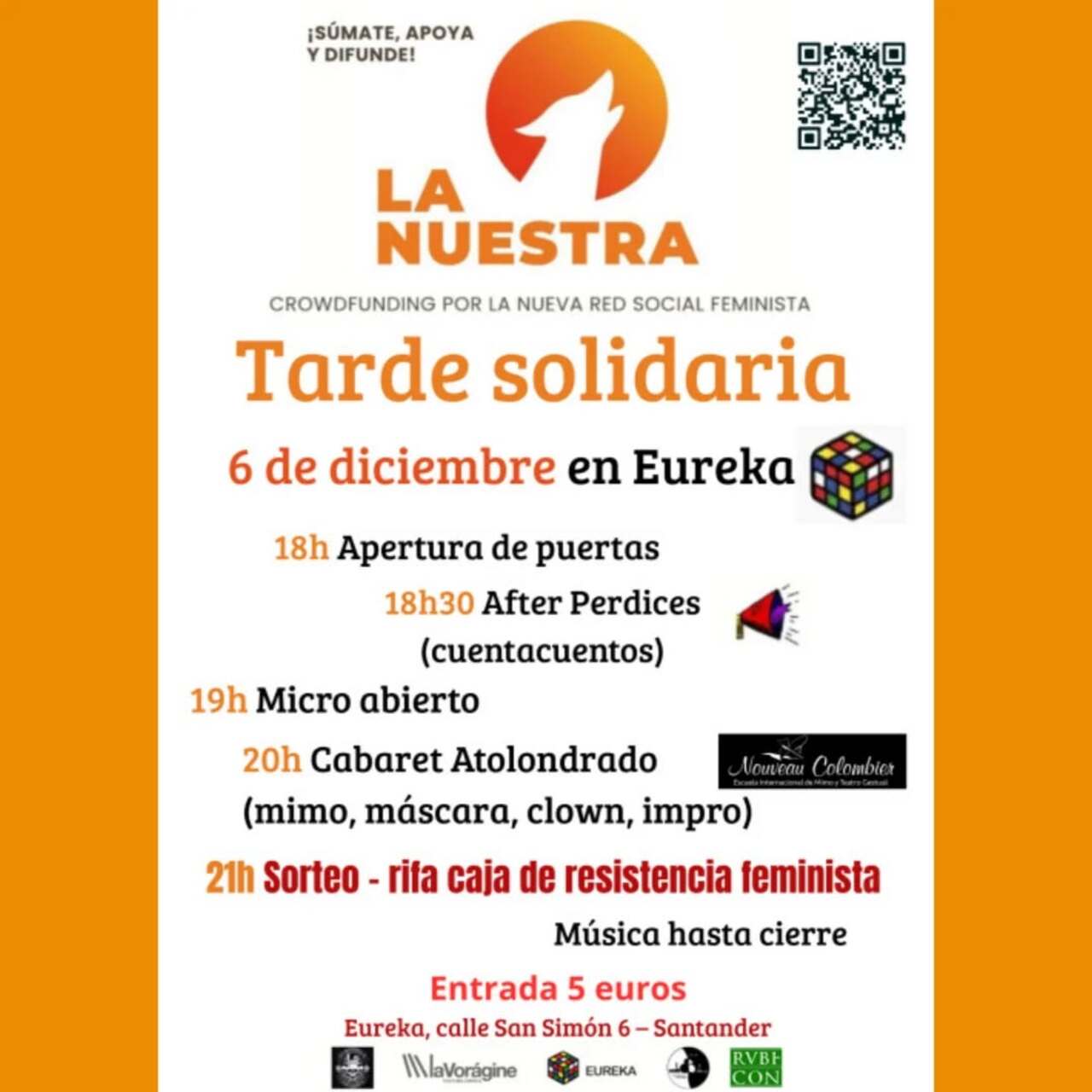 Tarde solidaria en apoyo de La Nuestra
