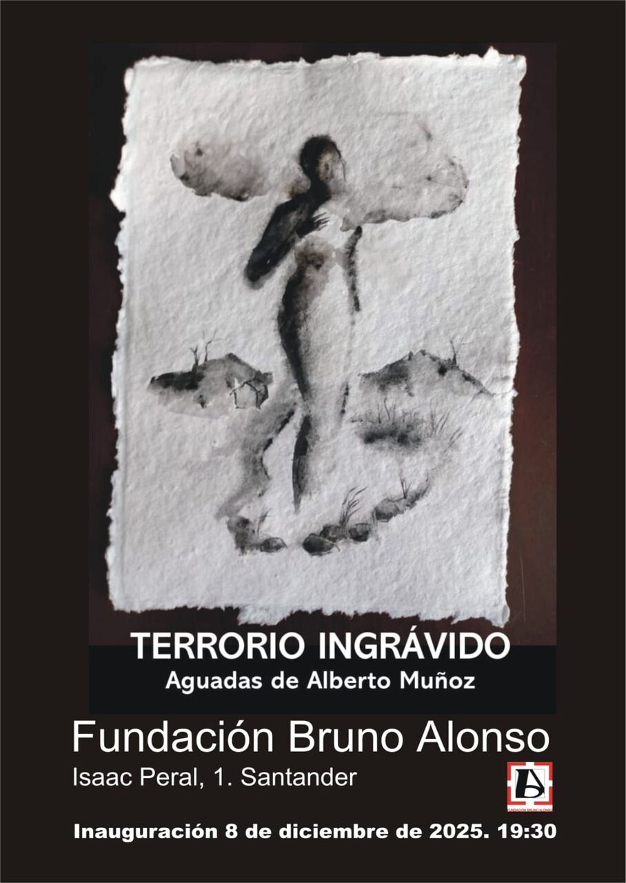 "Terrorio ingrávido", aguadas de Alberto Muñoz. Inauguración