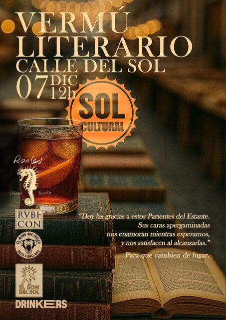Vermú literario en la Calle del Sol