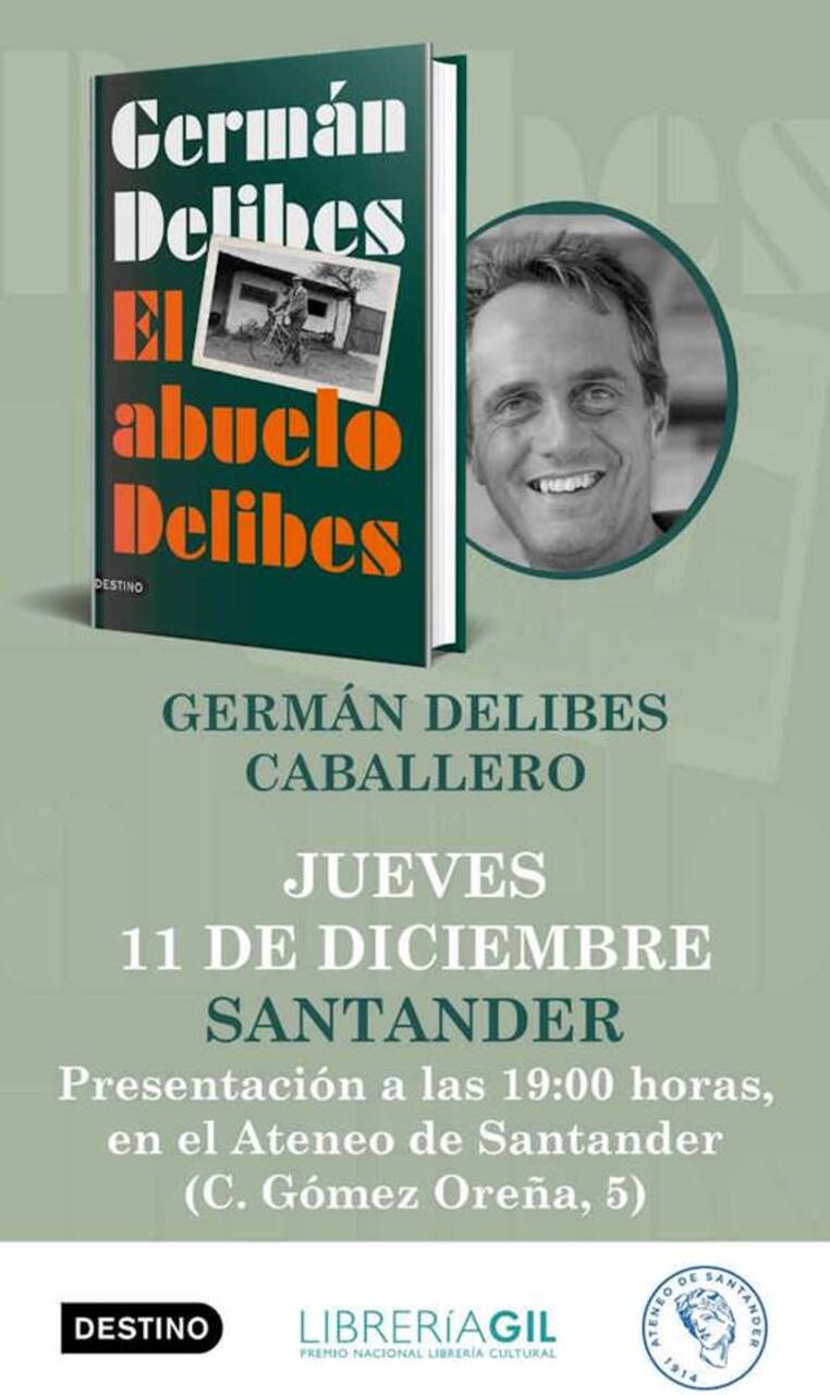 Germán Delibes Caballero presenta el libro "El abuelo Delibes"