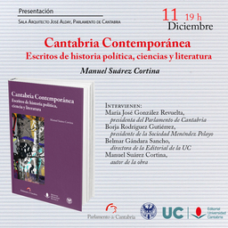 Presentación del libro "Cantabria Contemporánea", de Manuel Suárez Cortina