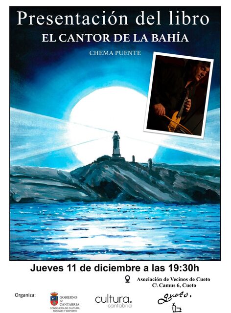 Presentación del libro "El cantor de la bahía", de Chema Puente