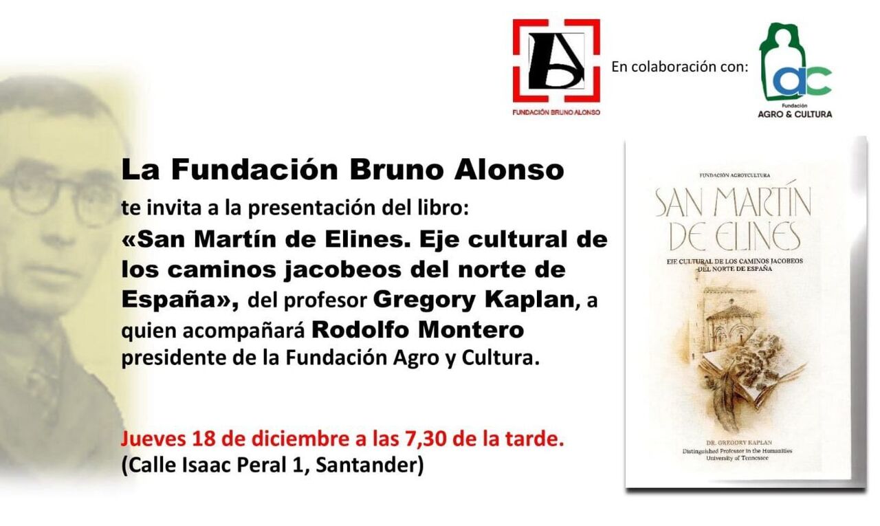 Presentación del libro "San Martín de Elines. Eje cultural de los caminos jacobeos del norte de España"