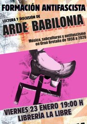 Lectura y discusión del libro "Arde Babilonia"