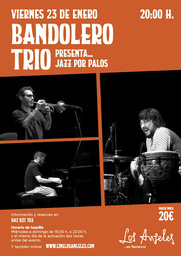 Bandolero Trío presenta su espectáculo “Jazz por palos”
