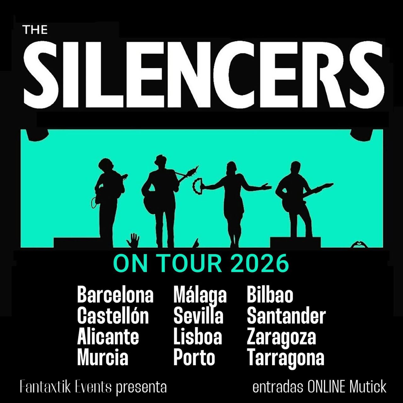 The Silencers. Gira 2026