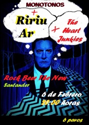 Monotonos, The Heart Junkies y Ririu Ar en concierto