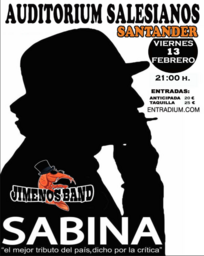 Tributo a Sabina con Jimenos Band