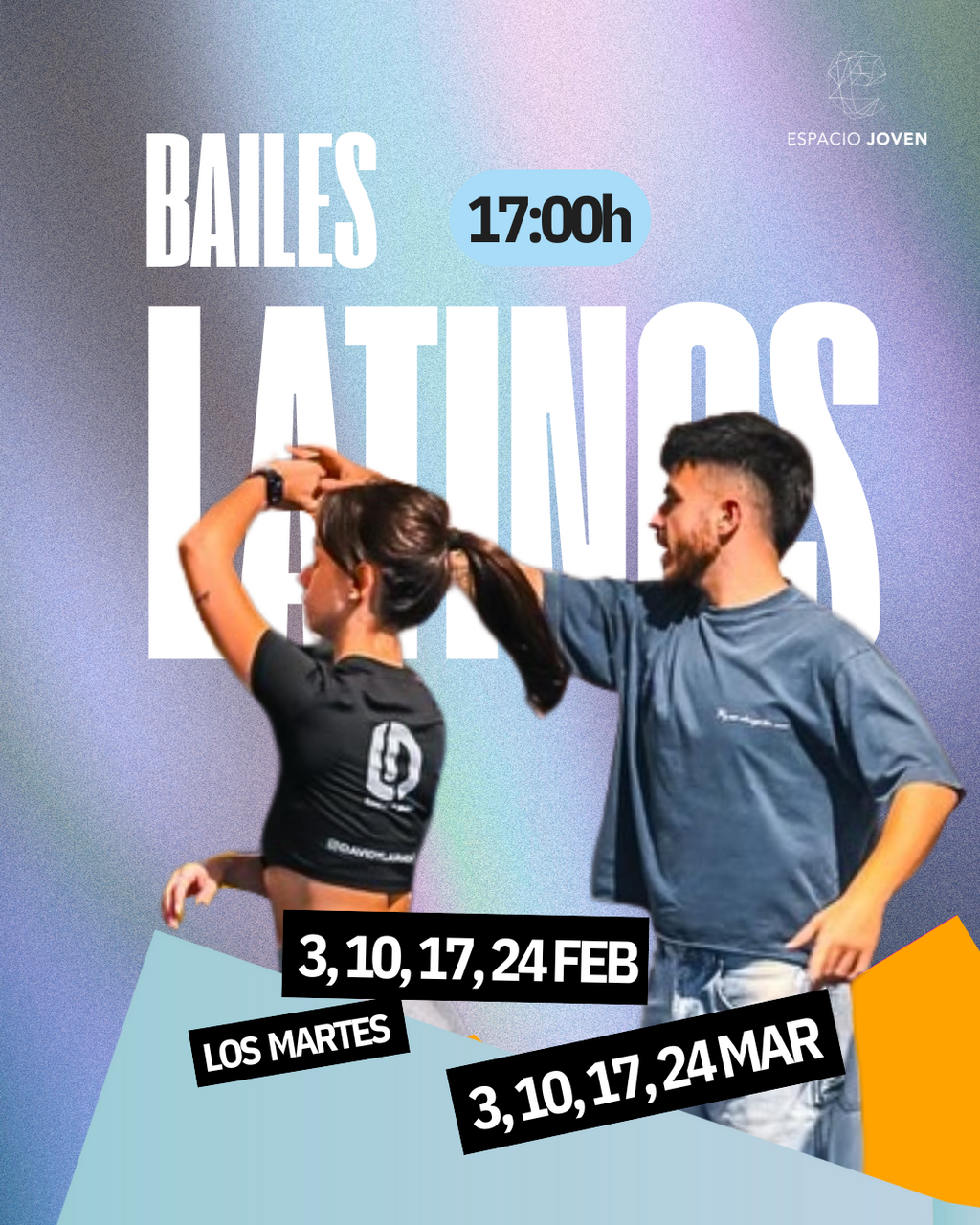 Bailes latinos en Espacio Joven