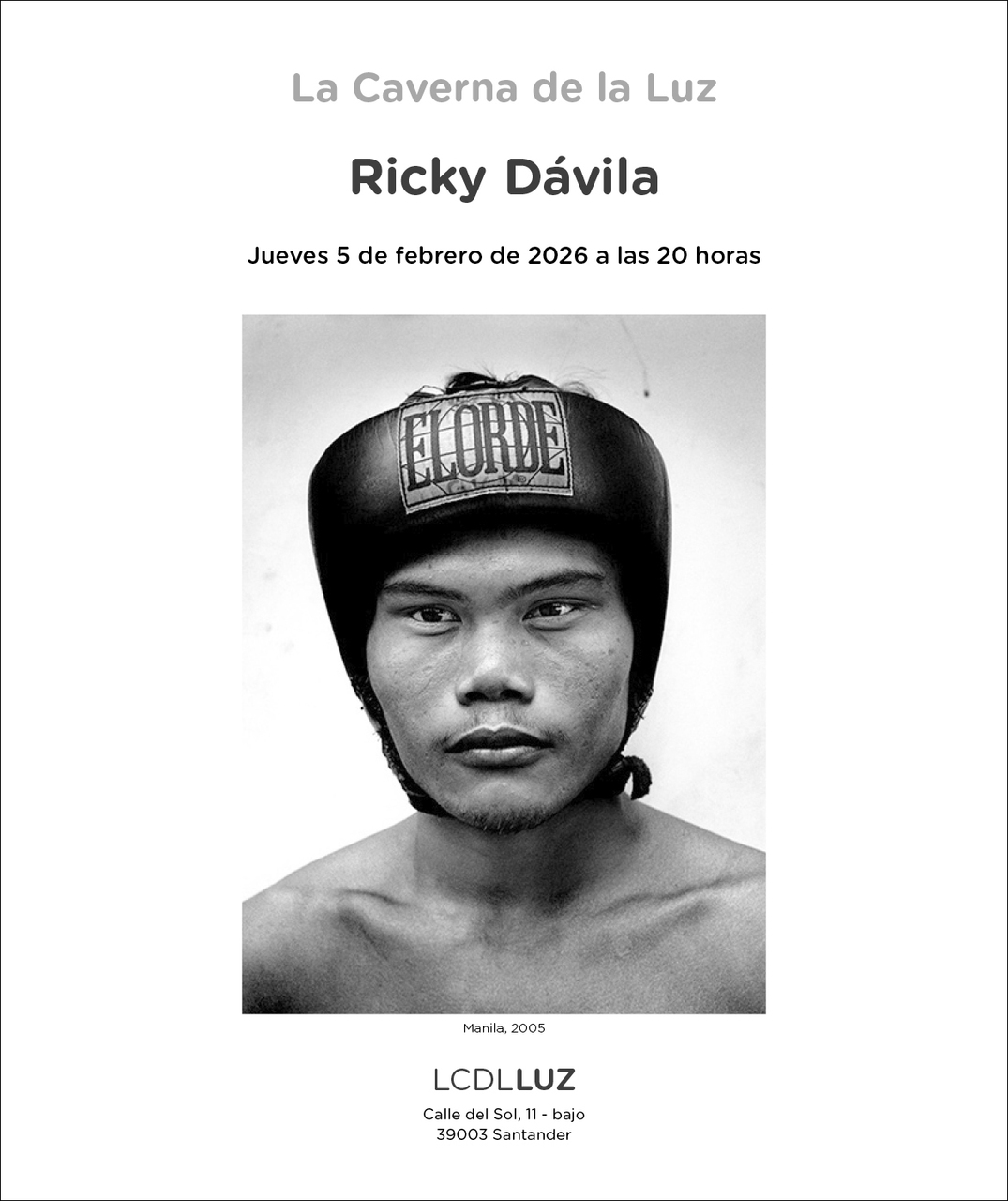 "Manila", de Ricky Dávila, escaparate del mes en LCDLLUZ