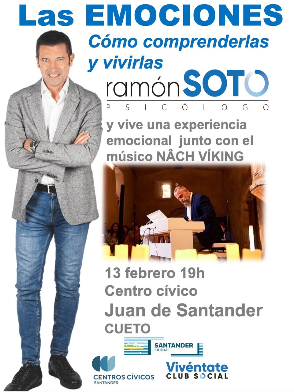 "Las emociones. Cómo comprenderlas y vivirlas", con Ramón Soto