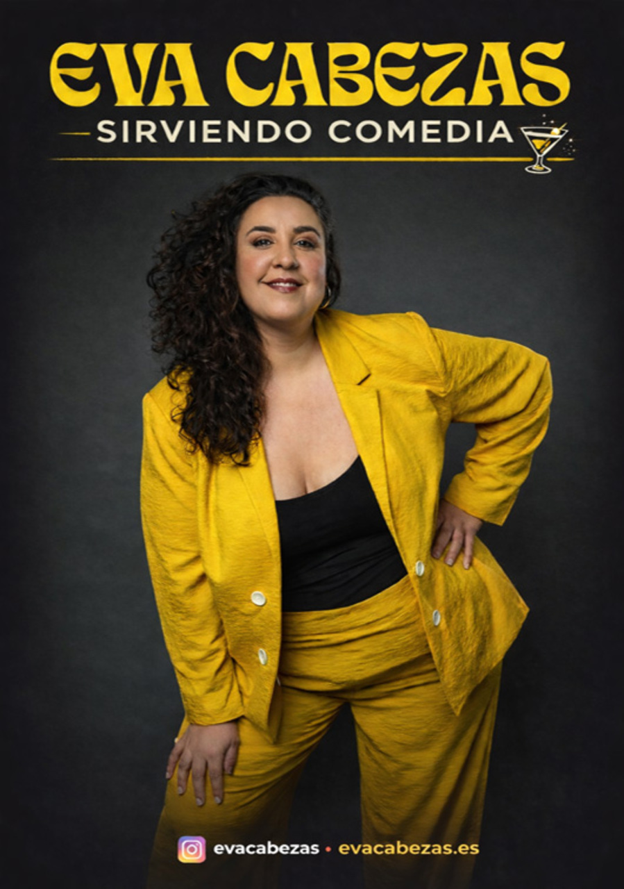Eva Cabezas llega “Sirviendo comedia”