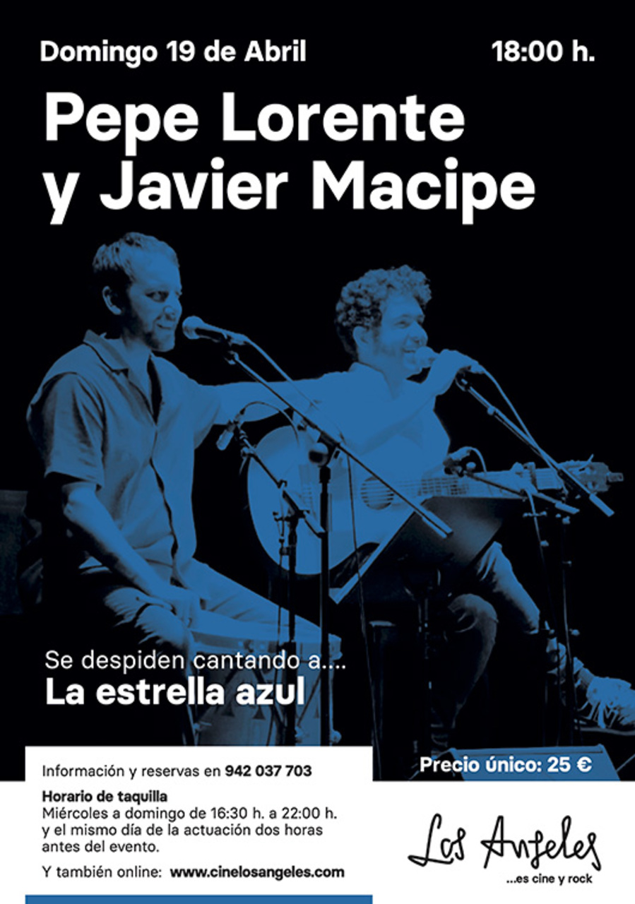 Pepe Lorente y Javier Macipe se despiden cantando a "La estrella azul"